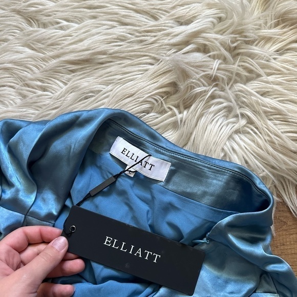 ELLIATT Cassini Dress In Blue - Picture 4 of 5